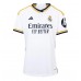 Camiseta Real Madrid Kylian Mbappe #9 Primera Equipación Replica 2023-24 para mujer mangas cortas